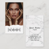 Brows Aftercare PMU Microblading Henna Salon Busin Visitekaartje (Voorkant / Achterkant)