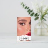 Brows Aftercare PMU Microblading Henna Salon Busin Visitekaartje (Staand voorkant)