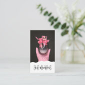 Brows Aftercare PMU Microblading Henna Salon Busin Visitekaartje (Staand voorkant)