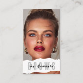 Brows Aftercare PMU Microblading Henna Salon Busin Visitekaartje (Voorkant)