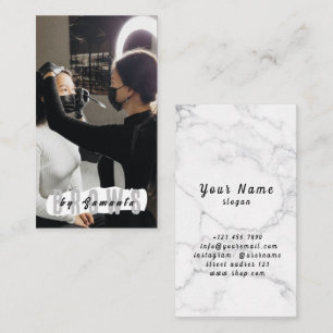 Brows Aftercare PMU Microblading Henna Salon Busin Visitekaartje