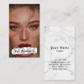 Brows Aftercare PMU Microblading Henna Salon Busin Visitekaartje (Voorkant / Achterkant)