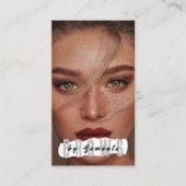 Brows Aftercare PMU Microblading Henna Salon Busin Visitekaartje (Voorkant)