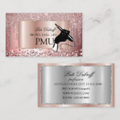 Brows Aftercare PMU Microblading Henna Salon Visitekaartje (Voorkant / Achterkant)