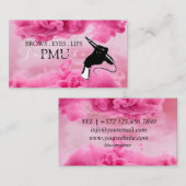 Brows Aftercare PMU Microblading Henna Salon Visitekaartje (Voorkant / Achterkant)