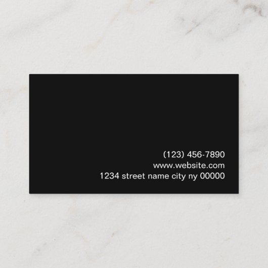 Brows & Lashes Microblading, Eyelash Extensions Visitekaartje (Achterkant)