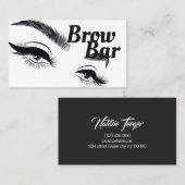 Brows & Lashes Microblading, Eyelash Extensions Visitekaartje (Voorkant / Achterkant)