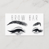 Brows & Lashes Microblading, Eyelash Extensions Visitekaartje (Voorkant)