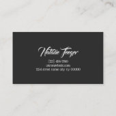 Brows & Lashes Microblading, Eyelash Extensions Visitekaartje (Achterkant)