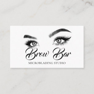 Brows & Lashes Microblading, Eyelash Extensions Visitekaartje