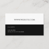 Brows & Lashes Salon Lash Extensions Visitekaartje (Achterkant)