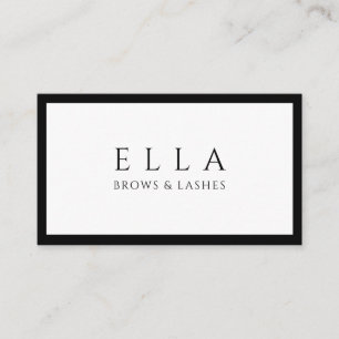 Brows & Lashes Salon Lash Extensions Visitekaartje