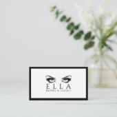 Brows & Lashes Salon Lash Extensions Visitekaartje (Staand voorkant)