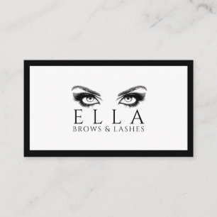 Brows & Lashes Salon Lash Extensions Visitekaartje