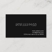 Brows & Lashes Salon Visitekaartje (Achterkant)