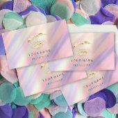 Brows Makeup QR LOGO Golden Eyelashes Ombre Visitekaartje