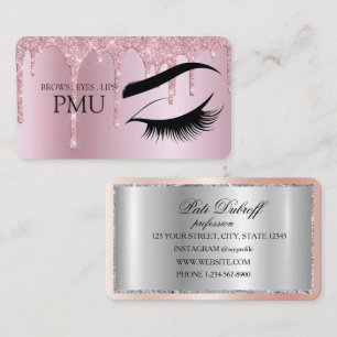 Brows Nazorg Blauw PMU Microblading Henna Salon Visitekaartje