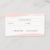 Brows van Daisy Visitekaartje (Achterkant)