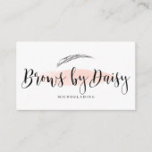 Brows van Daisy Visitekaartje (Voorkant)