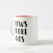 Brows voor Bros Makeup Mok (Voorkant links)