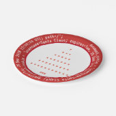 Browser Cookies voor Santa Christmas Bord (Gekanteld)