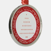 Browser Koekjes voor kerstversiering Metalen Ornament (Rechts)