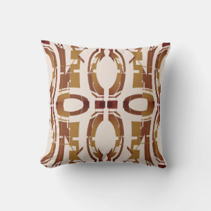 Browt Gold Beige Verticale Zuidwest Look Circles Kussen