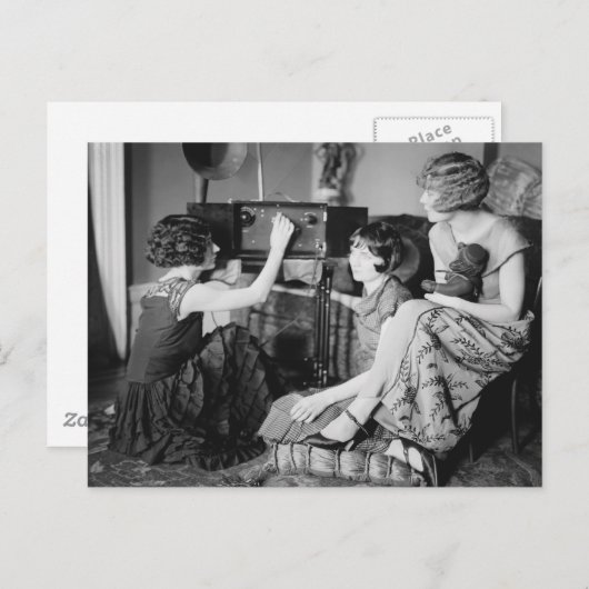 Brox zussen: jaren twintig briefkaart (Voorkant / Achterkant)