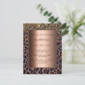 Broze uitnodiging (Staand voorkant)