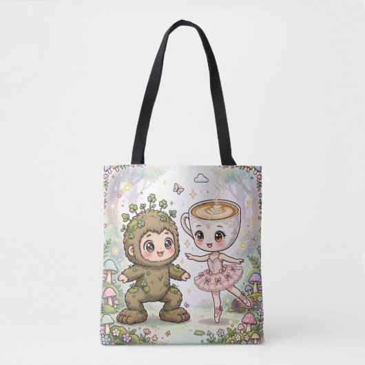 Brr Brr Patapim Forest Ballet Tote Bag (Voorkant)