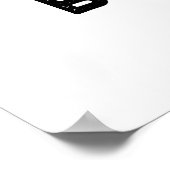 Brr-ger Funny Freezing Burger Pun Poster (Hoek)