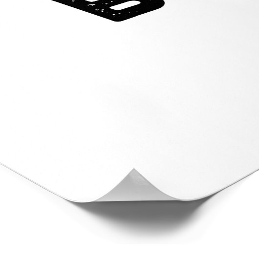 Brr-ger Funny Freezing Burger Pun Poster (Hoek)