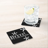 Brr Het is koud buiten het Onderzetter van de Drin (Insitu)