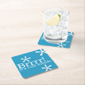 Brr Het is koud buiten het Onderzetter van de Drin (Insitu)