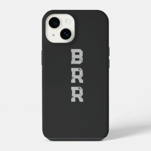BRR Logo Grijs Lettertype  iPhone 14 Hoesje