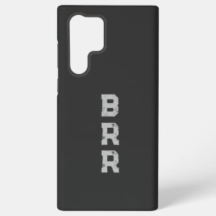 BRR Logo Grijs Lettertype Samsung Galaxy Hoesje