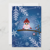 Brr... roze ovale, kaart (Achterkant)