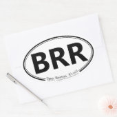 BRR UP Michigan Europese stijl belasting Sticker (Envelop)