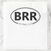 BRR UP Michigan Europese stijl belasting Sticker (Tas)