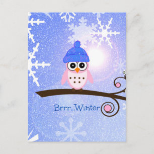 Brr...Winter Briefkaart