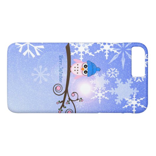 Brr...Winter Case-Mate iPhone Case (Achterkant (Horizontaal))