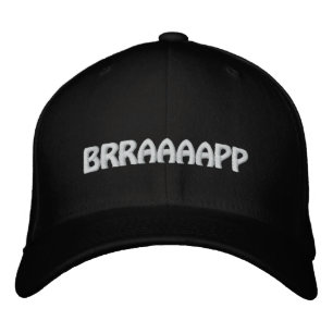 "BRRAAAPP" Sledders.com Zwart Flexfit Pet