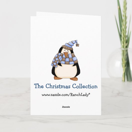 Brrr! Seizoenen Groetjes aangepaste kaart (Achterkant)