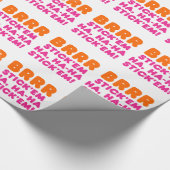BRRR STICK 'EM HA, HA-HA STICK 'EM! CADEAUPAPIER (Hoek)