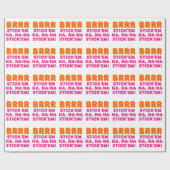 BRRR STICK 'EM HA, HA-HA STICK 'EM! CADEAUPAPIER (Vlak)