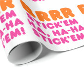 BRRR STICK 'EM HA, HA-HA STICK 'EM! CADEAUPAPIER (Rol Hoek)