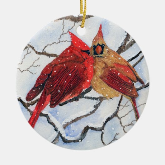 Brrrr dat het koud is keramisch ornament (Voorkant)