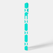 Brt Aqua Wht Marokkaans #5 HotPink2 Initieel Monog Case-Mate iPhone Case (Achterkant / Rechts)