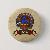 Bruce Clan Badge Buttonnen Ronde Button 5,7 Cm (Voorkant)