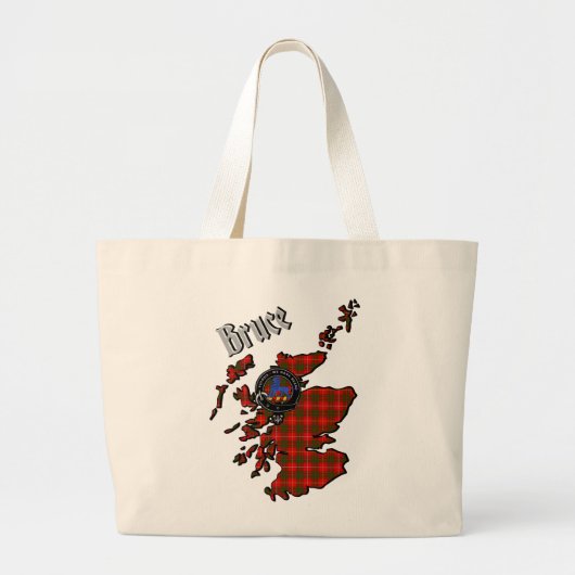 Bruce Clan Badge Jumbo Tas (Voorkant)